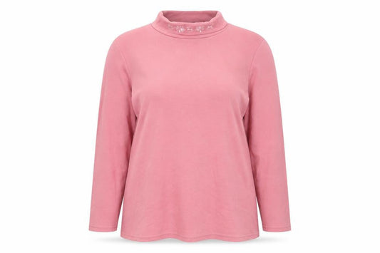 Womens UK Size 16 Afibel Pink Pullover Jumper