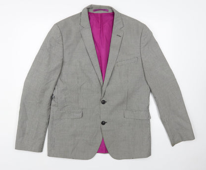 Mens UK Size 42 Marks and Spencer Regular Grey Suit Jacket
