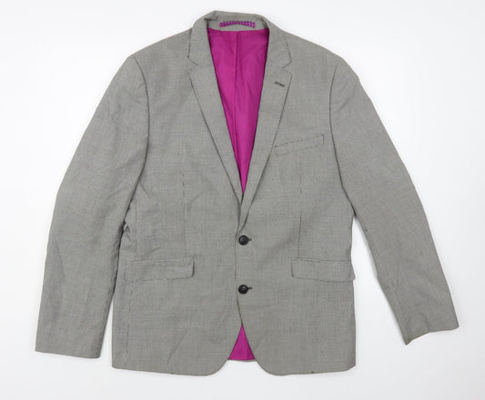 Mens UK Size 42 Marks and Spencer Regular Grey Suit Jacket
