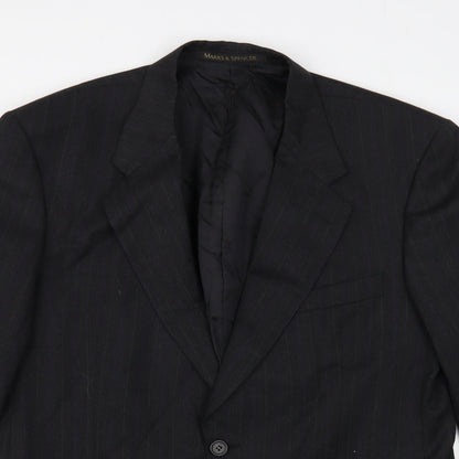 Mens UK Size 40 Marks and Spencer Regular Grey Suit Jacket