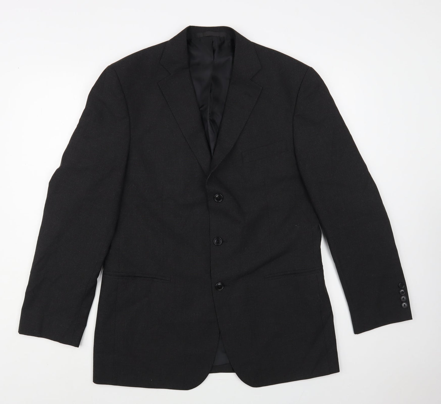 Mens UK Size 40 Marks and Spencer Regular Grey Suit Jacket