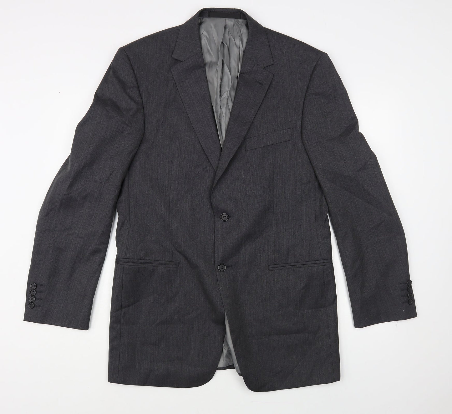 Mens UK Size 40 Marks and Spencer Regular Grey Suit Jacket