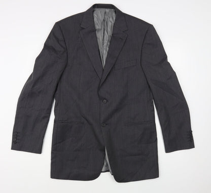 Mens UK Size 40 Marks and Spencer Regular Grey Suit Jacket