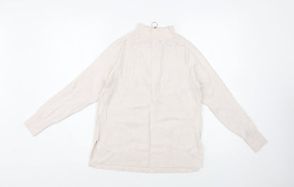 Womens UK Size M Marks and Spencer Ivory Pullover Jumper
