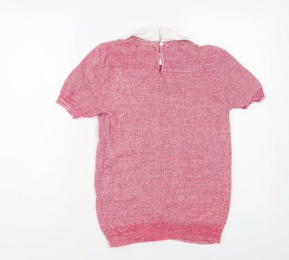 Womens UK Size 8 NEXT Pink Pullover Jumper