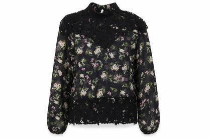 Womens UK Size XS Zara Black Basic Blouse