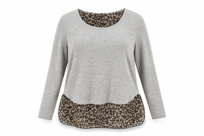 Womens UK Size 14 Izabel London Grey Pullover Jumper