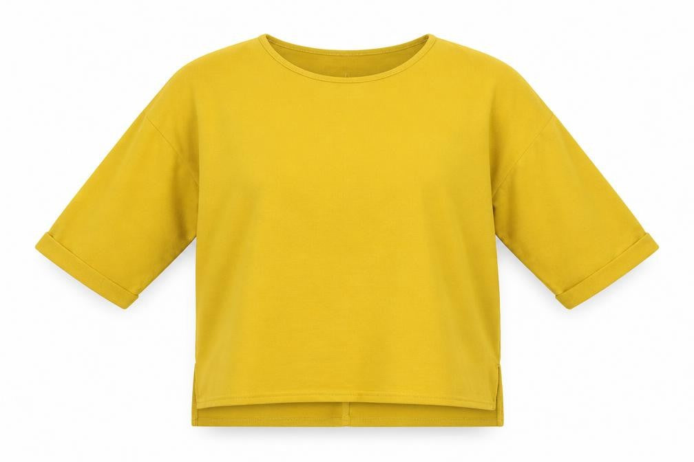 Womens UK Size M New Look Yellow Pullover Jumper