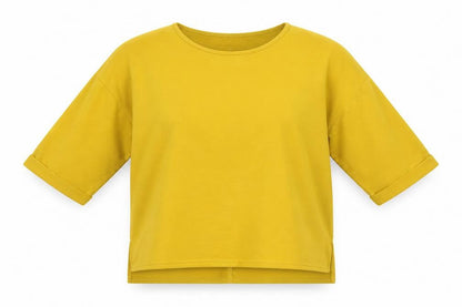 Womens UK Size M New Look Yellow Pullover Jumper