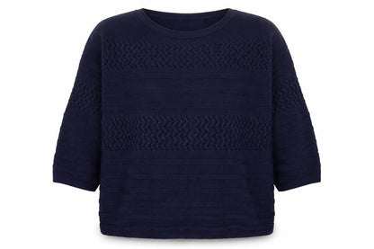 Womens UK Size L Bonmarché Blue Pullover Jumper