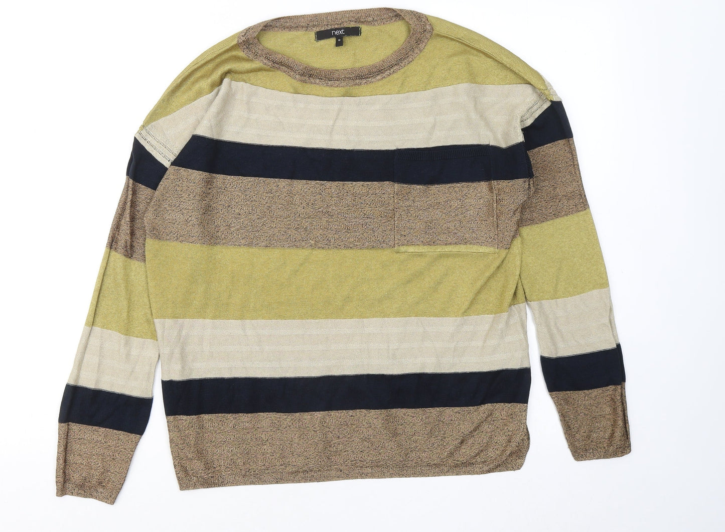 Womens UK Size 10 NEXT Multicoloured Pullover Jumper