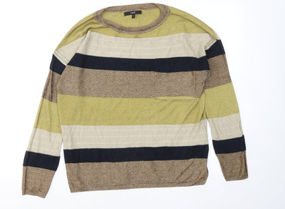 Womens UK Size 10 NEXT Multicoloured Pullover Jumper