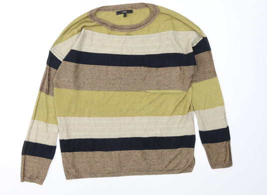 Womens UK Size 10 NEXT Multicoloured Pullover Jumper