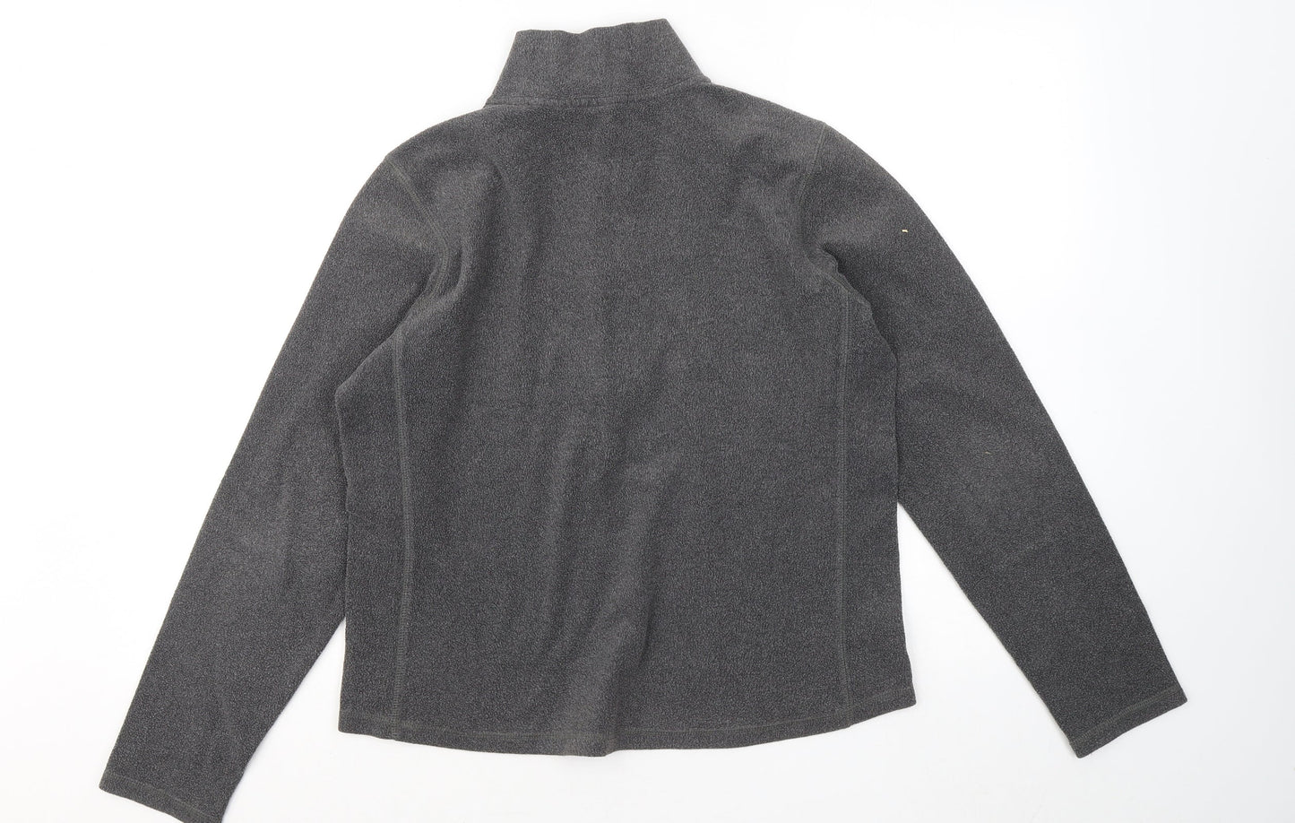 Gap Womens Grey Mock Neck Polyester Pullover Jumper Size L