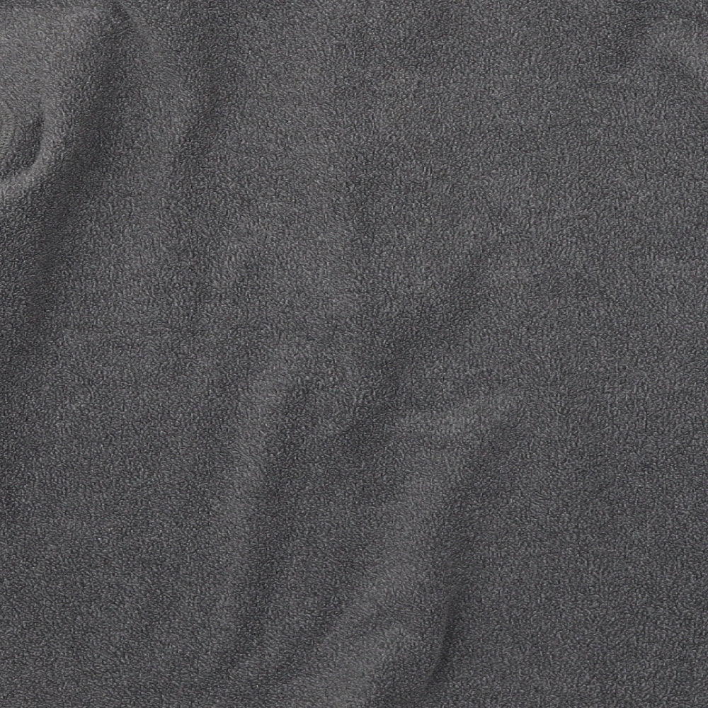 Gap Womens Grey Mock Neck Polyester Pullover Jumper Size L