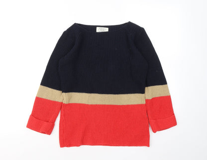 Womens UK Size 6 NEXT Multicoloured Pullover Jumper