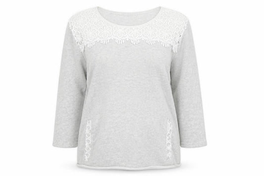 Womens UK Size L Originals Grey Pullover Jumper
