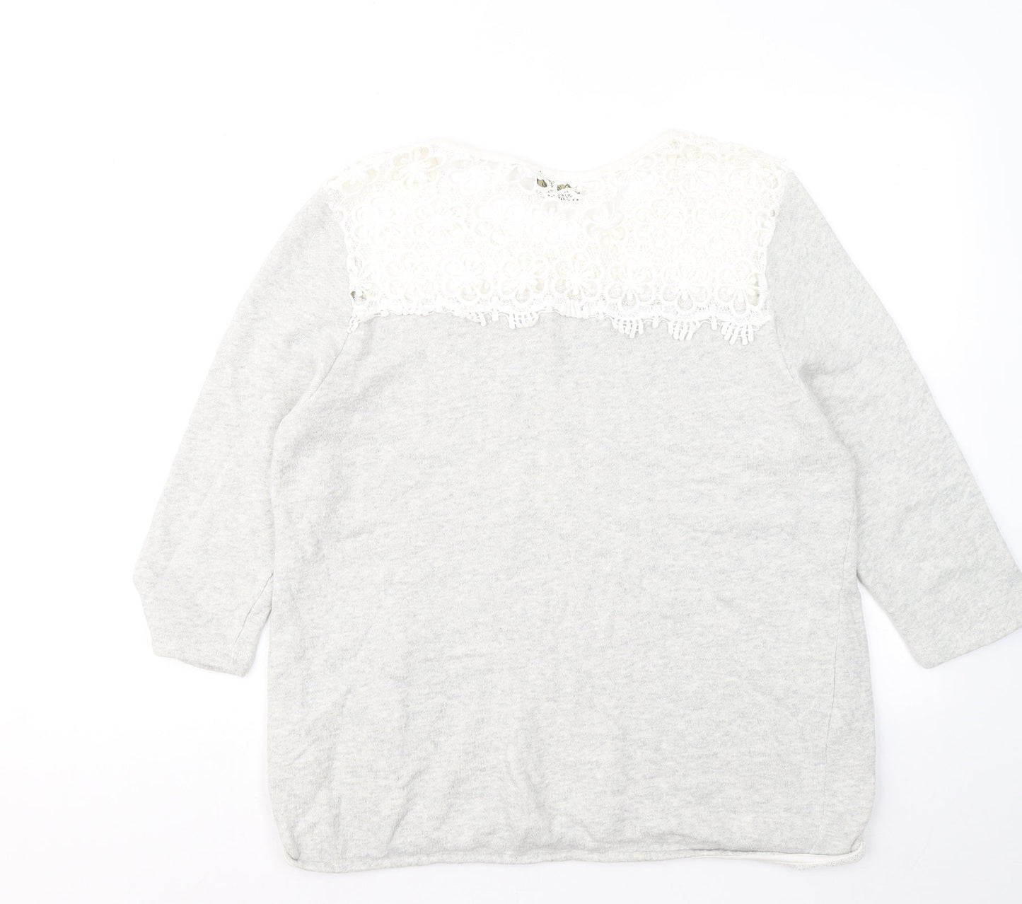 Womens UK Size L Originals Grey Pullover Jumper