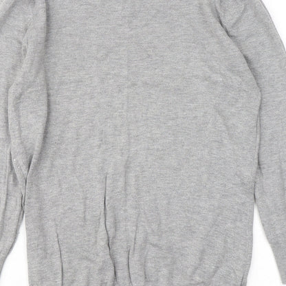 Womens UK Size 10 NEXT Grey Pullover Jumper