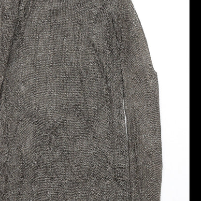 Womens UK Size 10 NEXT Gold Pullover Jumper