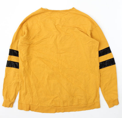 Womens UK Size 12 Select Yellow Pullover Jumper