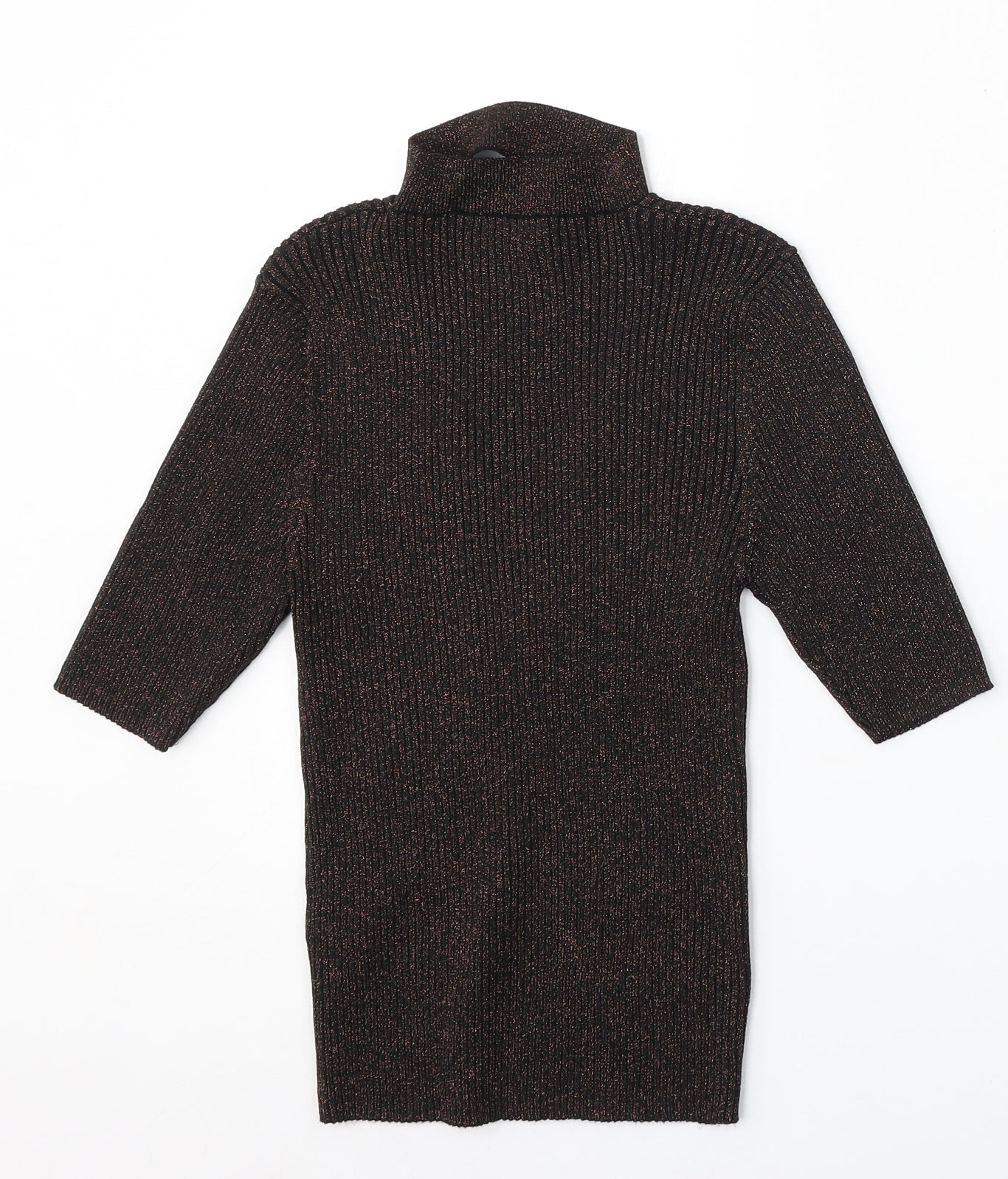 Womens UK Size 14 New Look Brown Cardigan Jumper
