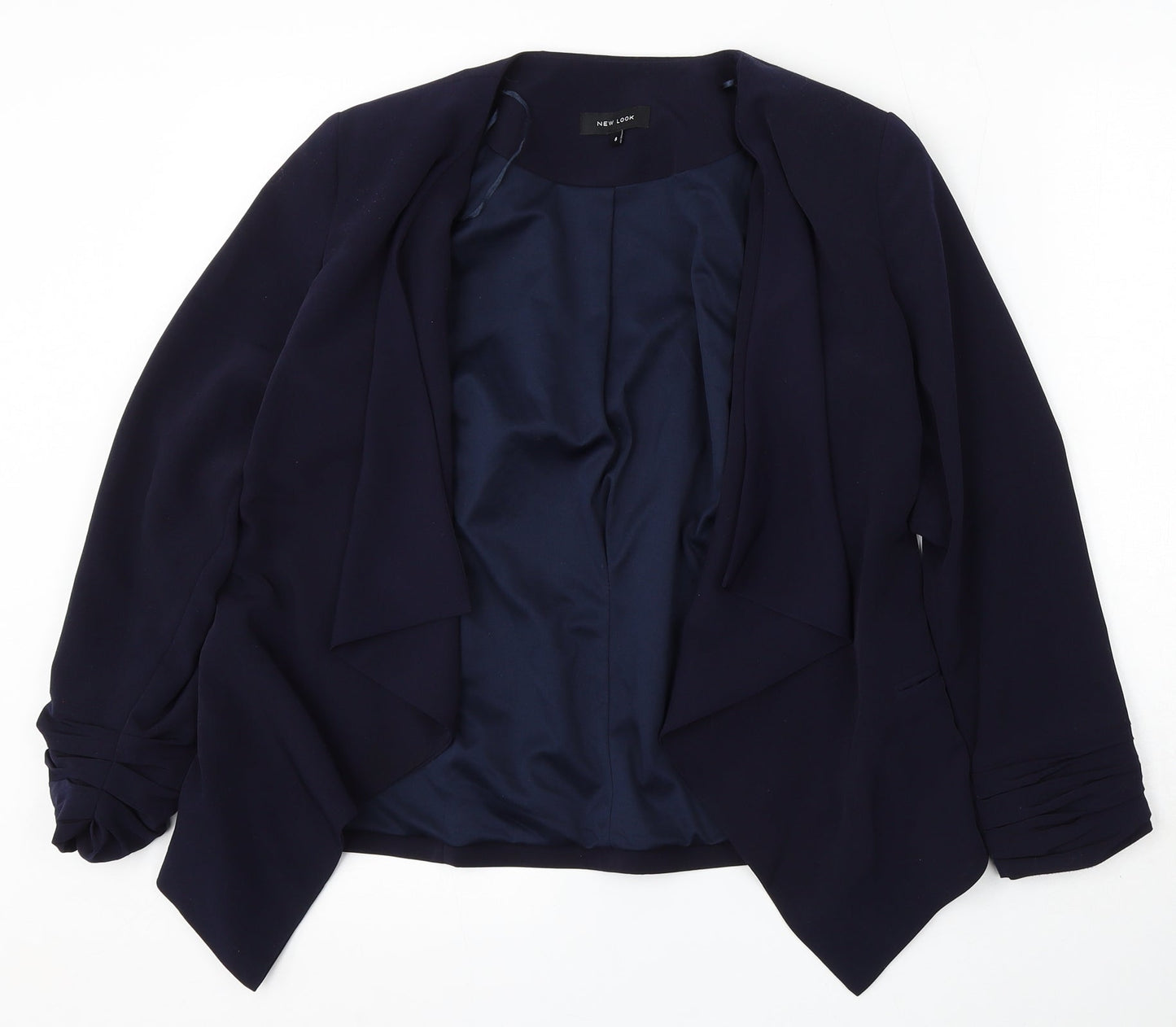 Womens UK Size 8 New Look Blue Cardigan Jumper