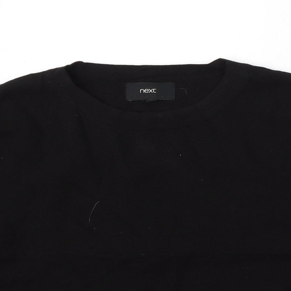 Womens UK Size 14 NEXT Black Pullover Jumper