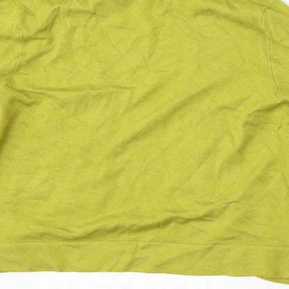 Collection at Debenhams Womens Green V-Neck Polyester Cardigan Jumper Size 12