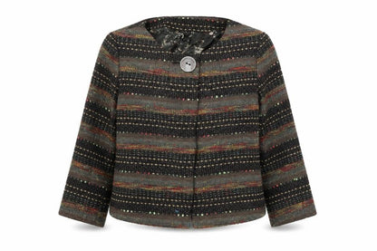 Womens UK Size 10 H&M Multicoloured Cardigan Jumper