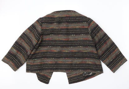 Womens UK Size 10 H&M Multicoloured Cardigan Jumper