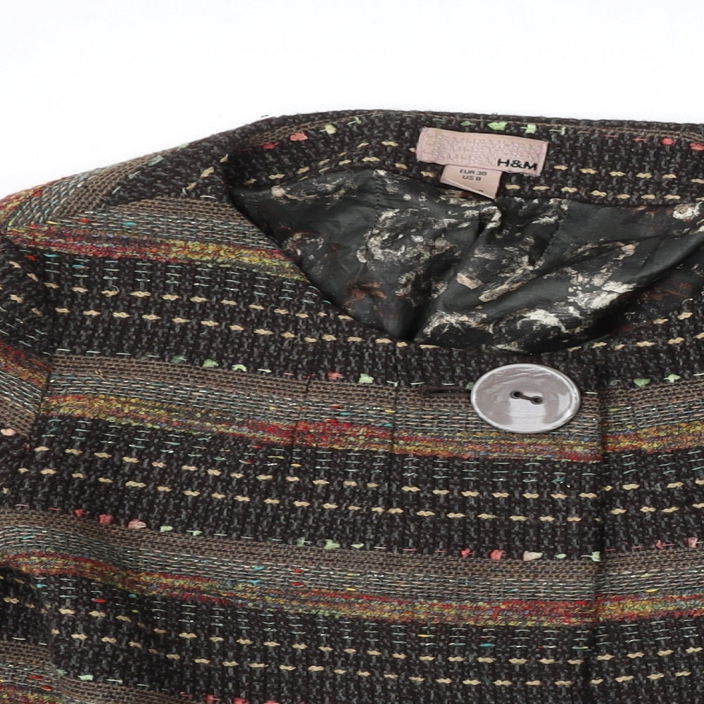 Womens UK Size 10 H&M Multicoloured Cardigan Jumper