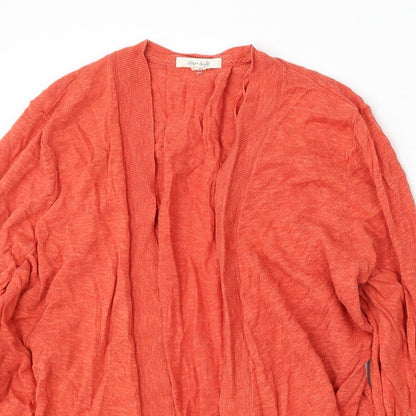 Womens UK Size 18 White Stuff Orange Cardigan Jumper