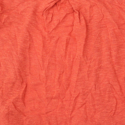 Womens UK Size 18 White Stuff Orange Cardigan Jumper