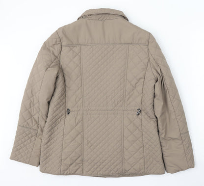 Womens UK Size 12 Marks and Spencer Beige Jacket