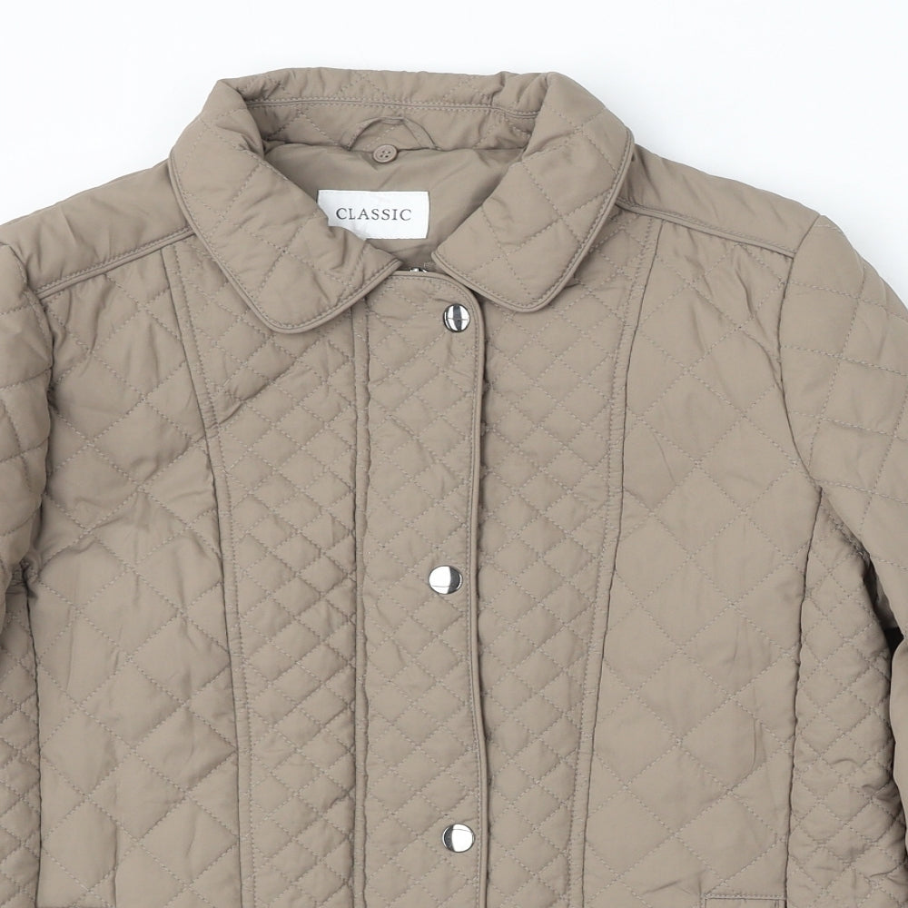 Womens UK Size 12 Marks and Spencer Beige Jacket