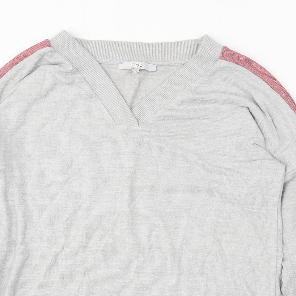 Womens UK Size 12 NEXT Grey Pullover Jumper