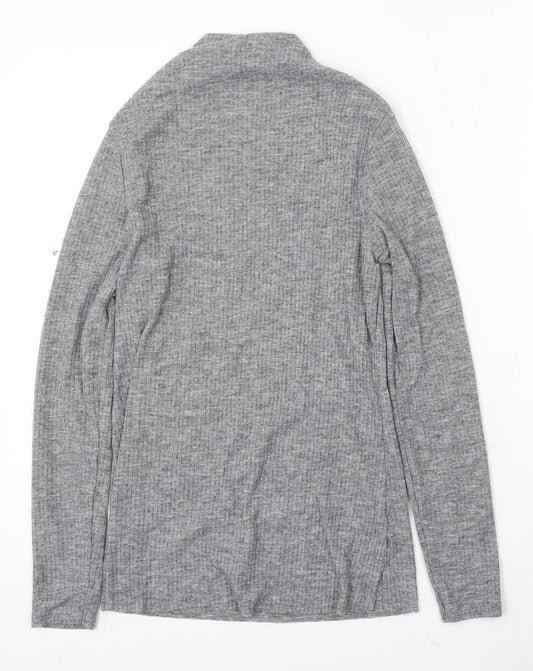Womens UK Size 10 River Island Grey Pullover Jumper