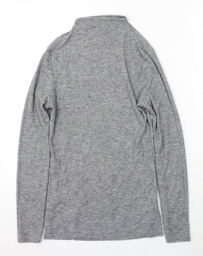 Womens UK Size 10 River Island Grey Pullover Jumper