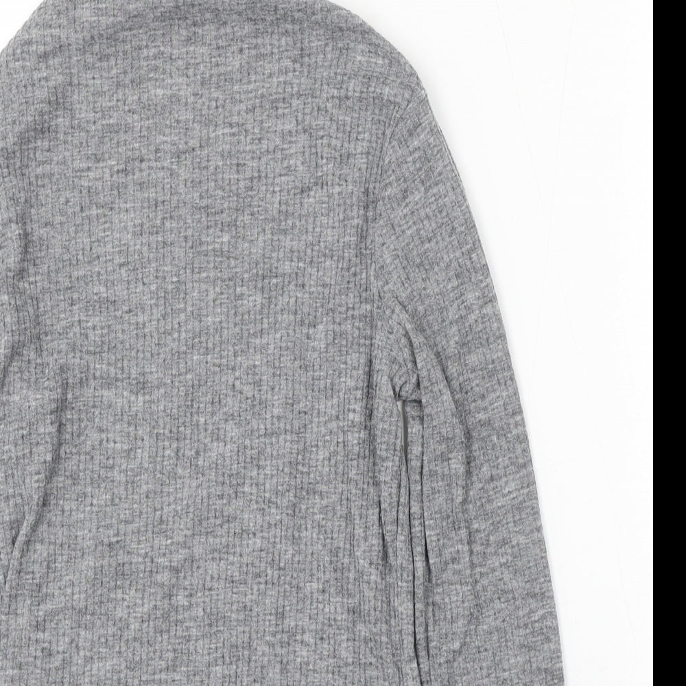 Womens UK Size 10 River Island Grey Pullover Jumper