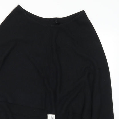 Matalan Womens Black Jacket Poncho One Size