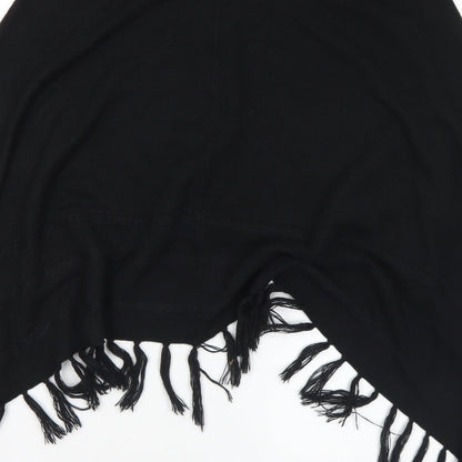 Matalan Womens Black Jacket Poncho One Size