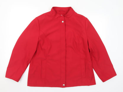 Womens UK Size 16 Rossetti Red Jacket