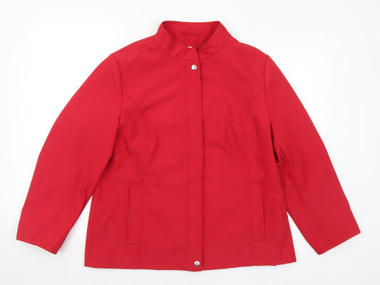 Womens UK Size 16 Rossetti Red Jacket