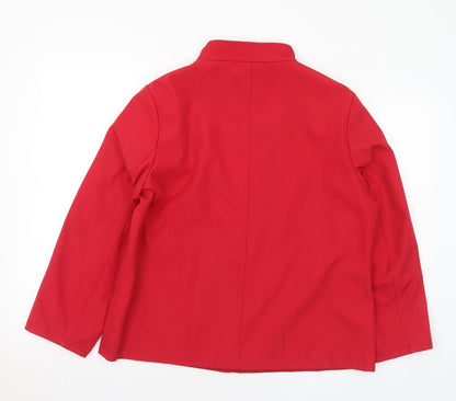 Womens UK Size 16 Rossetti Red Jacket