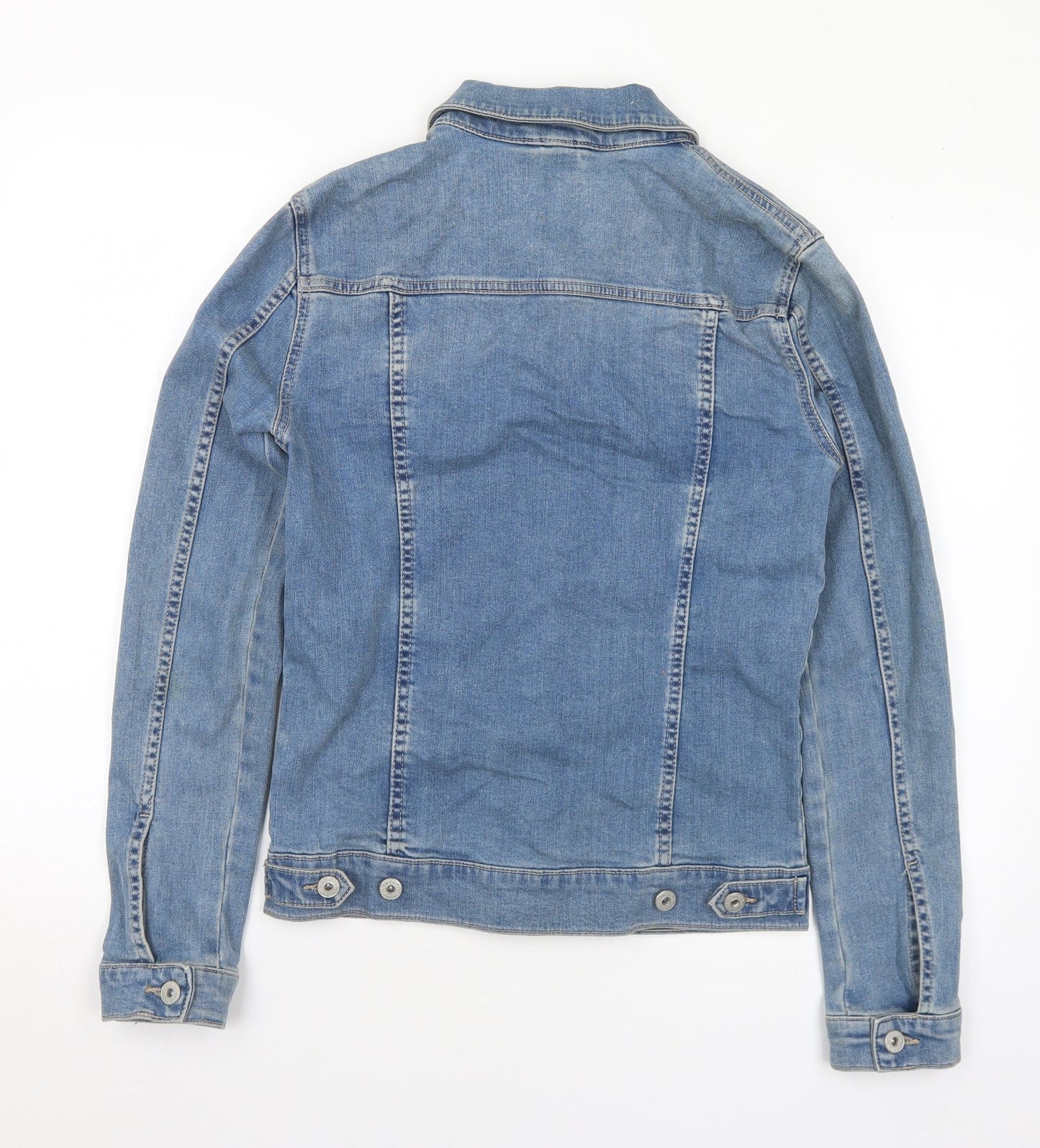 Mens UK Size XS Topman Blue Jacket