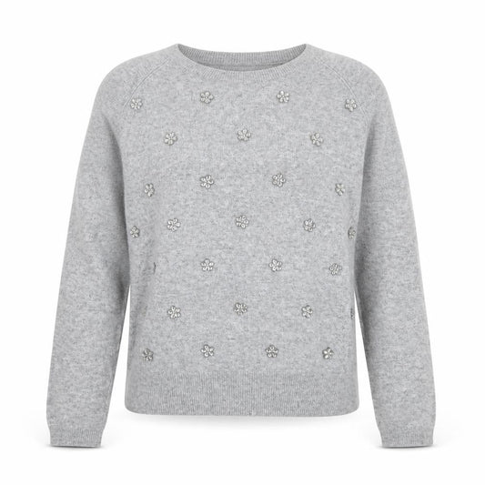 Womens UK Size 12 New Look Grey Pullover Jumper
