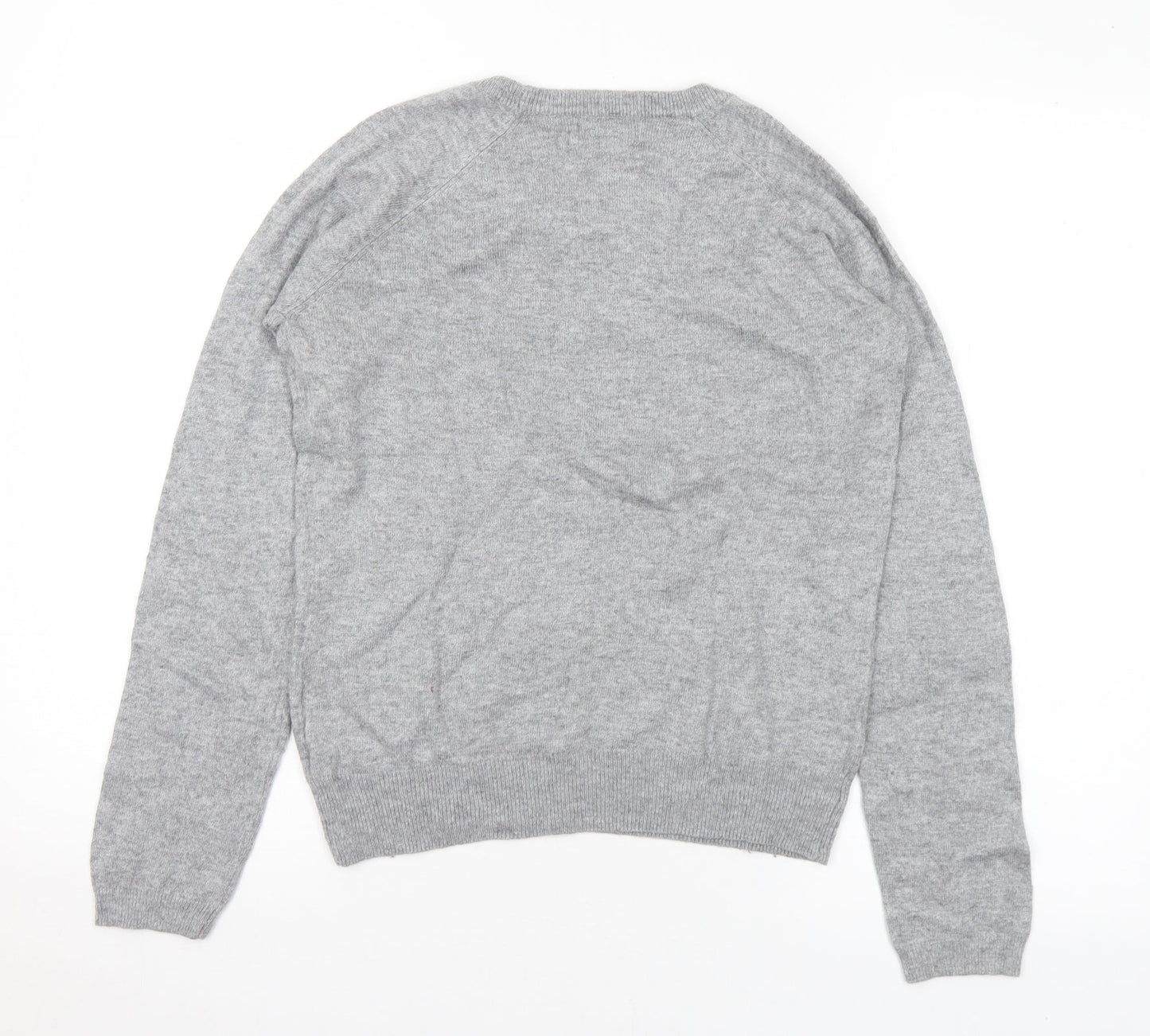 Womens UK Size 12 New Look Grey Pullover Jumper