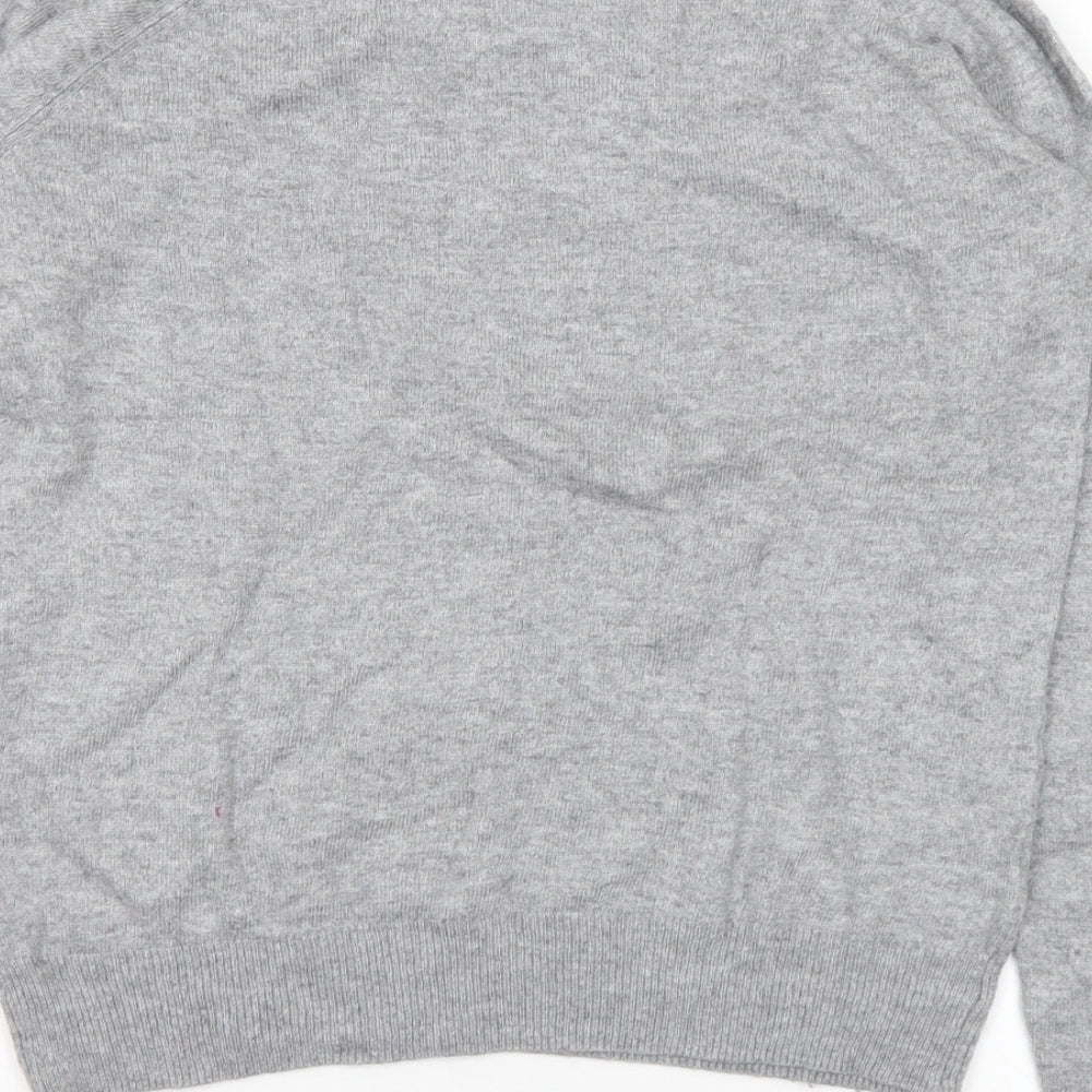 Womens UK Size 12 New Look Grey Pullover Jumper
