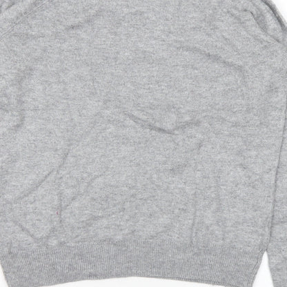 Womens UK Size 12 New Look Grey Pullover Jumper